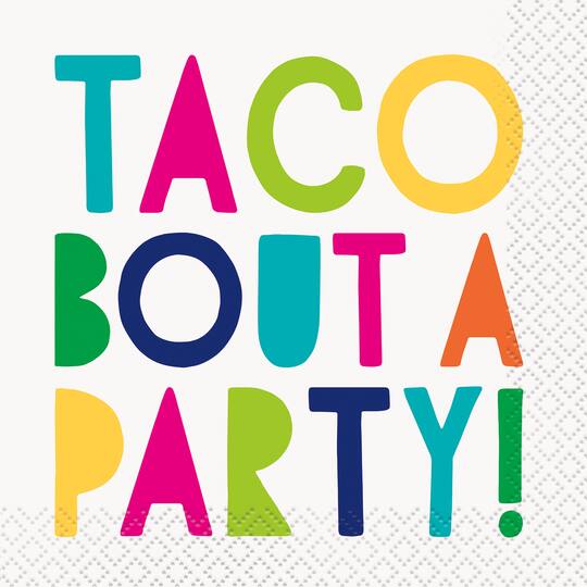 Taco Bout A Party Cinco De Mayo Napkins Fiesta Party Supplies